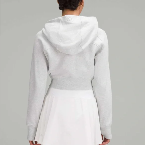 Scuba cropped full zip hoodie - Picture 2 of 2